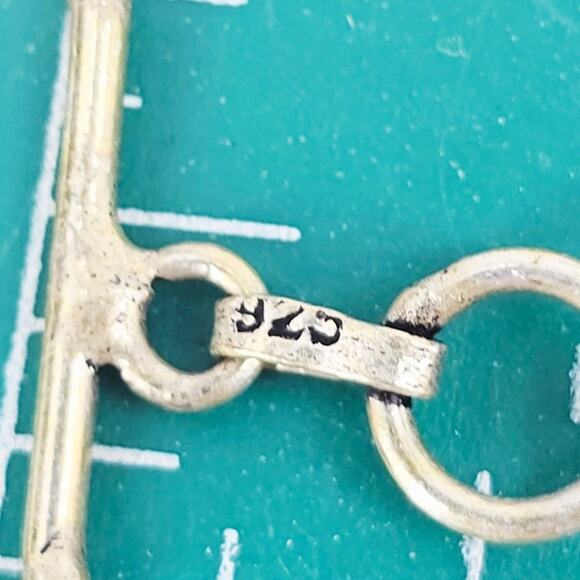 Yellow Citrine Gemstone Handmade 925 Sterling Silver Jewelry Bracelet Sz 7-8" - Picture 6 of 8